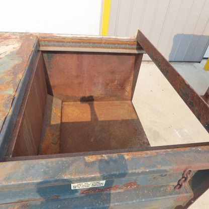 McClain Stationary Trash Compactor W/10 Cubic Yard Dumpster 200/400V 3Ph