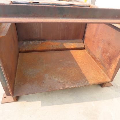 McClain Stationary Trash Compactor W/10 Cubic Yard Dumpster 200/400V 3Ph
