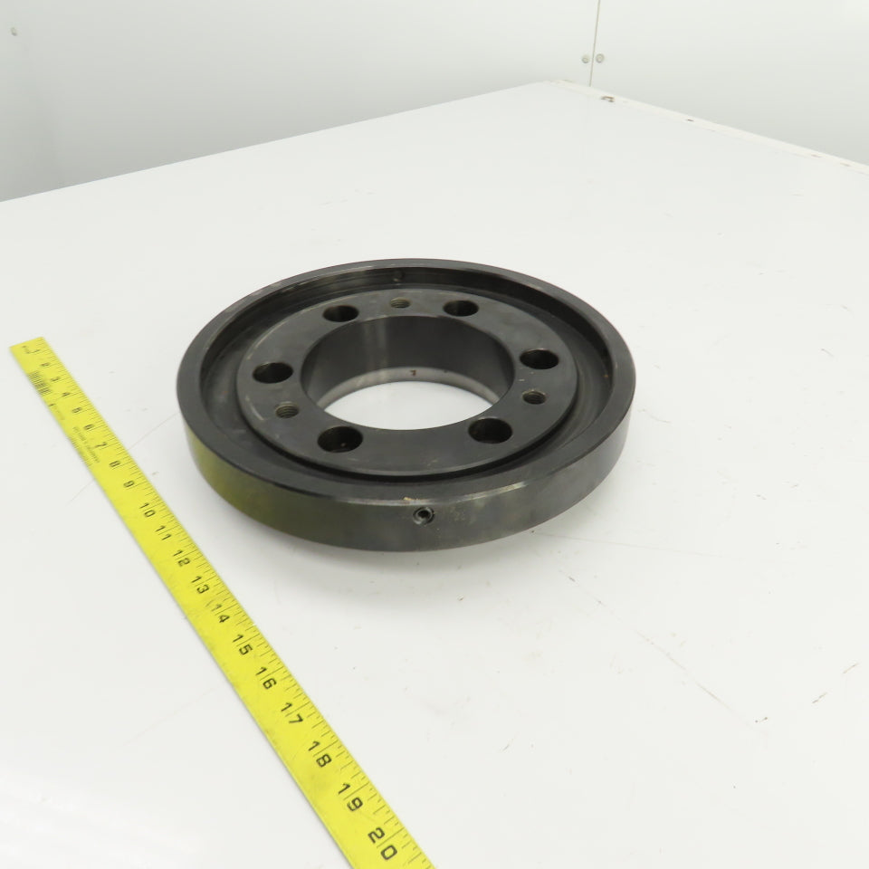 Forkardt E5260AW01 Lathe Adapter Back Plate Scroll Cover 133mm Center 285mm OD