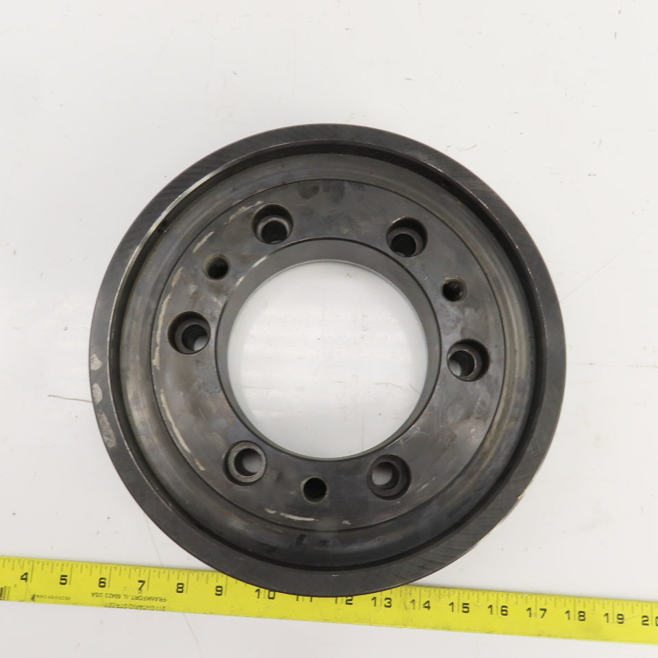 Forkardt E5260AW01 Lathe Adapter Back Plate Scroll Cover 133mm Center 285mm OD