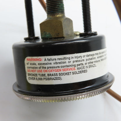Ashcroft 0-160 PSI Remote Mounted Pressure Gauge 24" Probe