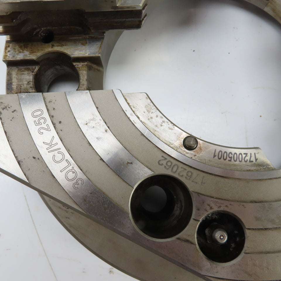 Forkardt 172005001/1762062/M17401 3QLC/K 250 Wedge Style Power Chuck Body Only