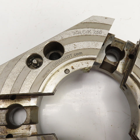 Forkardt 172005001/1762062/M17401 3QLC/K 250 Wedge Style Power Chuck Body Only