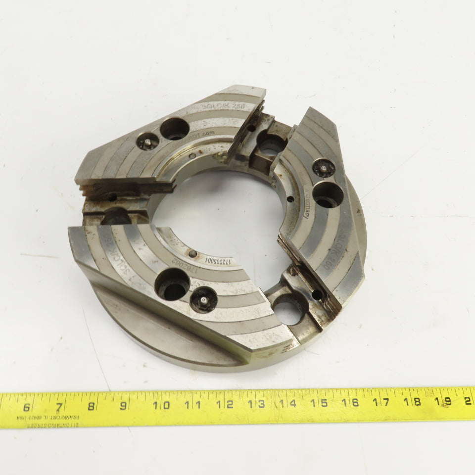 Forkardt 172005001/1762062/M17401 3QLC/K 250 Wedge Style Power Chuck Body Only