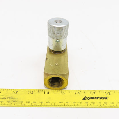 DMIC FC1M-0750N 3/4" Hydraulic Flow Control Valve 2000PSI 25GPM