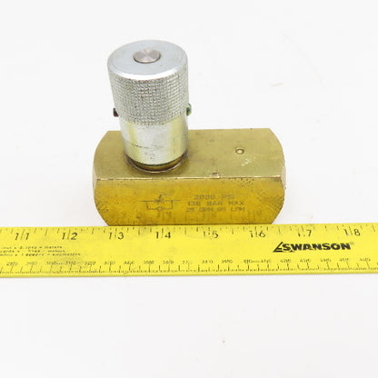 DMIC FC1M-0750N 3/4" Hydraulic Flow Control Valve 2000PSI 25GPM