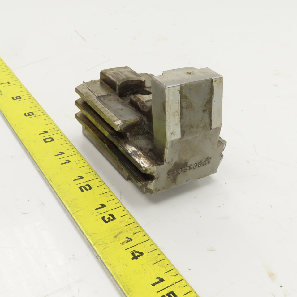Forkardt 172005003 Wedge Style Lathe Chuck Jaw From A Model 3QLC/250 K