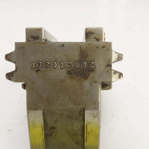 Forkardt 172005003 Wedge Style Lathe Chuck Jaw From A Model 3QLC/250 K