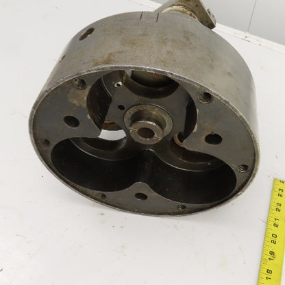 Forkardt UBL-12851-B Woodworth 10" 3 Jaw Chuck W/Modified Plate Parts/Repair