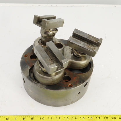 Forkardt UBL-12851-B Woodworth 10" 3 Jaw Chuck W/Modified Plate Parts/Repair