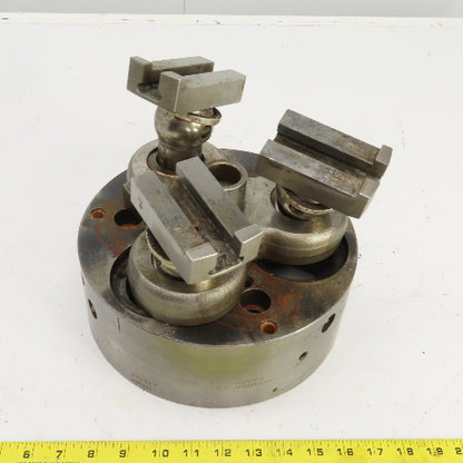 Forkardt UBL-12851-B Woodworth 10" 3 Jaw Chuck W/Modified Plate Parts/Repair