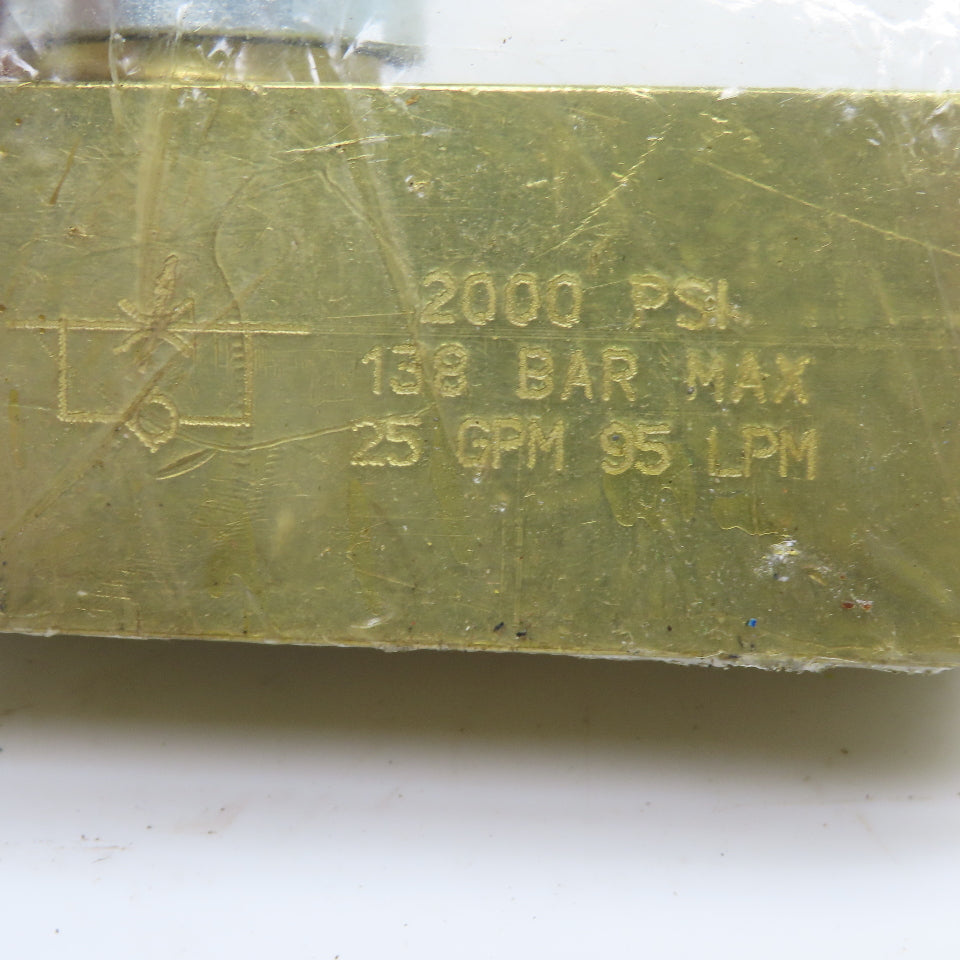DMIC FC1M-0750N 3/4" Hydraulic Flow Control Valve 2000PSI 25GPM