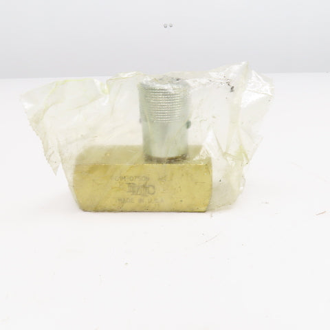 DMIC FC1M-0750N 3/4" Hydraulic Flow Control Valve 2000PSI 25GPM