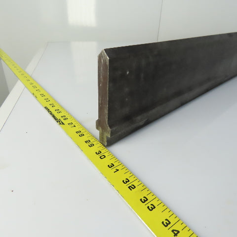 34-1/8" Press Brake 90° Forming Angle Die Block 1/2" Tang 4-5/8"Ht. 7/8" Thick