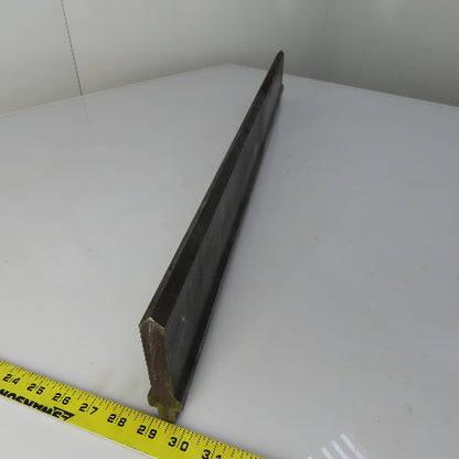 34-1/8" Press Brake 90° Forming Angle Die Block 1/2" Tang 4-5/8"Ht. 7/8" Thick