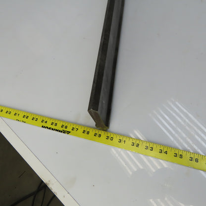 34-1/8" Press Brake 90° Forming Angle Die Block 1/2" Tang 4-5/8"Ht. 7/8" Thick