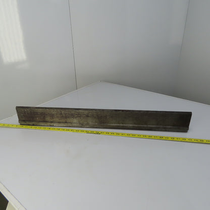 34-1/8" Press Brake 90° Forming Angle Die Block 1/2" Tang 4-5/8"Ht. 7/8" Thick