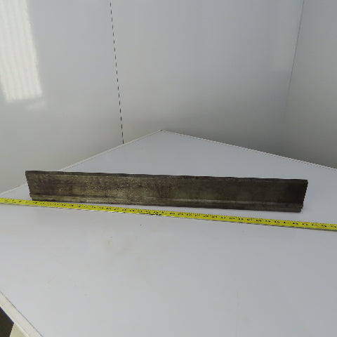 34-1/8" Press Brake 90° Forming Angle Die Block 1/2" Tang 4-5/8"Ht. 7/8" Thick