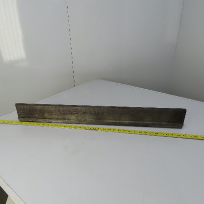 34-1/8" Press Brake 90° Forming Angle Die Block 1/2" Tang 4-5/8"Ht. 7/8" Thick