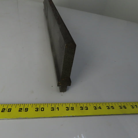 34-1/8" Press Brake 90° Forming Angle Die Block 1/2" Tang 4-5/8"Ht. 7/8" Thick