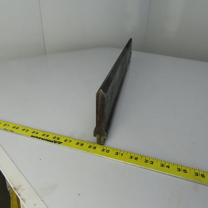34-1/8" Press Brake 90° Forming Angle Die Block 1/2" Tang 4-5/8"Ht. 7/8" Thick