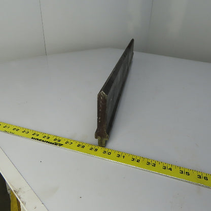 34-1/8" Press Brake 90° Forming Angle Die Block 1/2" Tang 4-5/8"Ht. 7/8" Thick