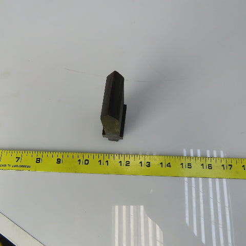 1-5/8" Press Brake 90° Forming Angle Die Block 1/2" Tang 4-1/4"Ht. 3/4" Thick