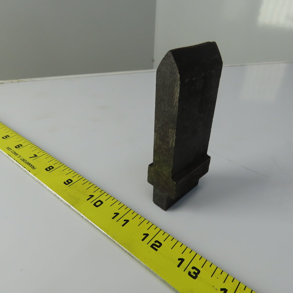 1-5/8" Press Brake 90° Forming Angle Die Block 1/2" Tang 4-1/4"Ht. 3/4" Thick