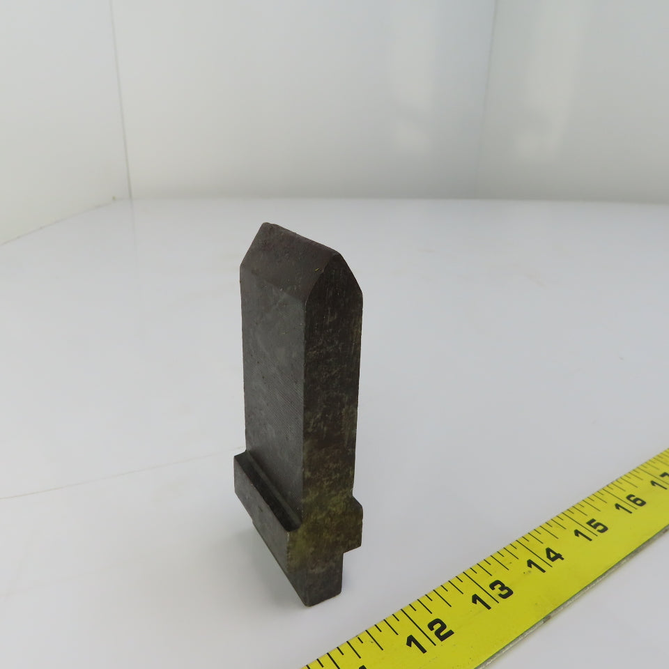 1-5/8" Press Brake 90° Forming Angle Die Block 1/2" Tang 4-1/4"Ht. 3/4" Thick