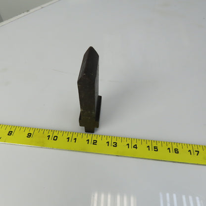 1-5/8" Press Brake 90° Forming Angle Die Block 1/2" Tang 4-1/4"Ht. 3/4" Thick