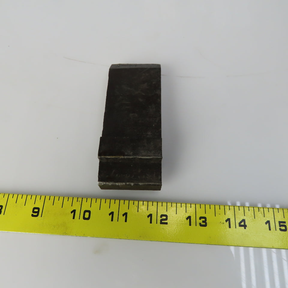 1-5/8" Press Brake 90° Forming Angle Die Block 1/2" Tang 4-1/4"Ht. 3/4" Thick