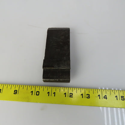 1-5/8" Press Brake 90° Forming Angle Die Block 1/2" Tang 4-1/4"Ht. 3/4" Thick