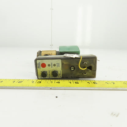 Asco SCX8262G Solenoid Valve 120V 300PSI W/Danfoss ET20M Timer Parts/Repair