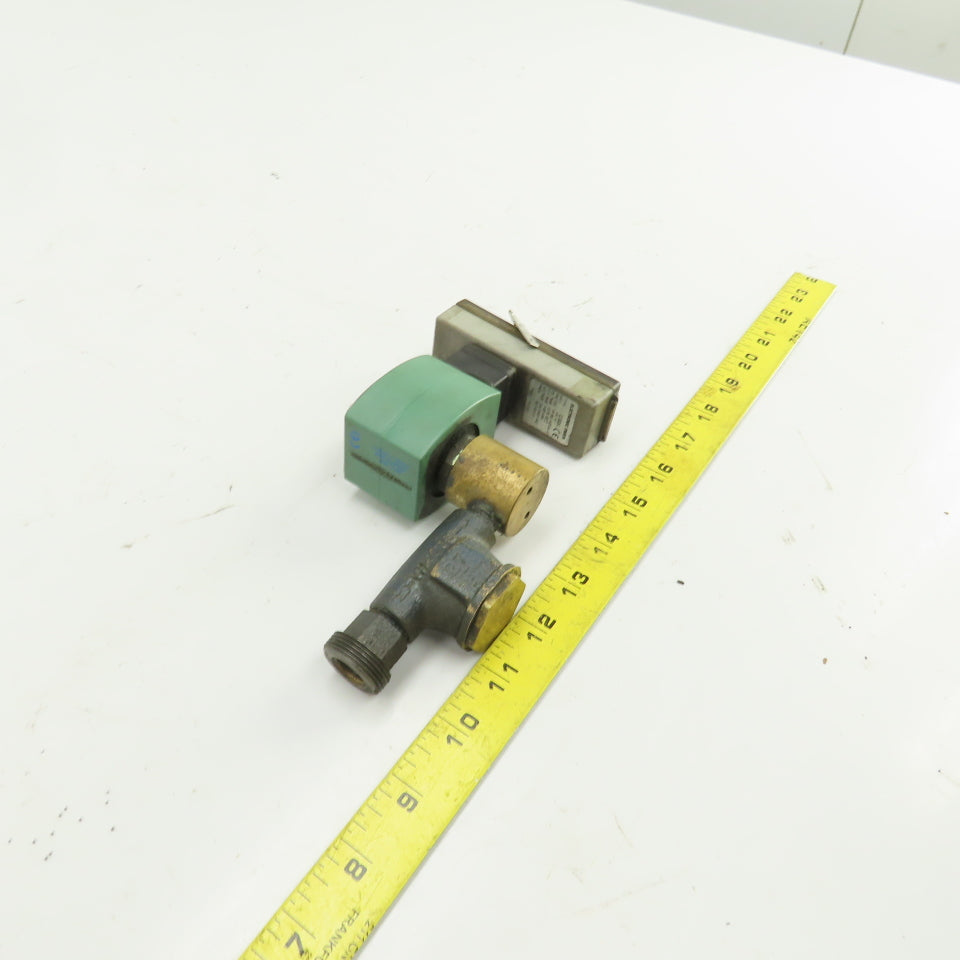 Asco SCX8262G Solenoid Valve 120V 300PSI W/Danfoss ET20M Timer Parts/Repair