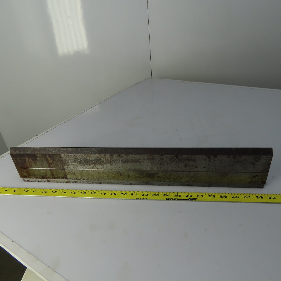 23-7/8" Press Brake 90° Forming Angle Die Block 1/2" Tang 4-1/4"Ht. 7/8" Thick