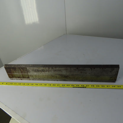 23-7/8" Press Brake 90° Forming Angle Die Block 1/2" Tang 4-1/4"Ht. 7/8" Thick