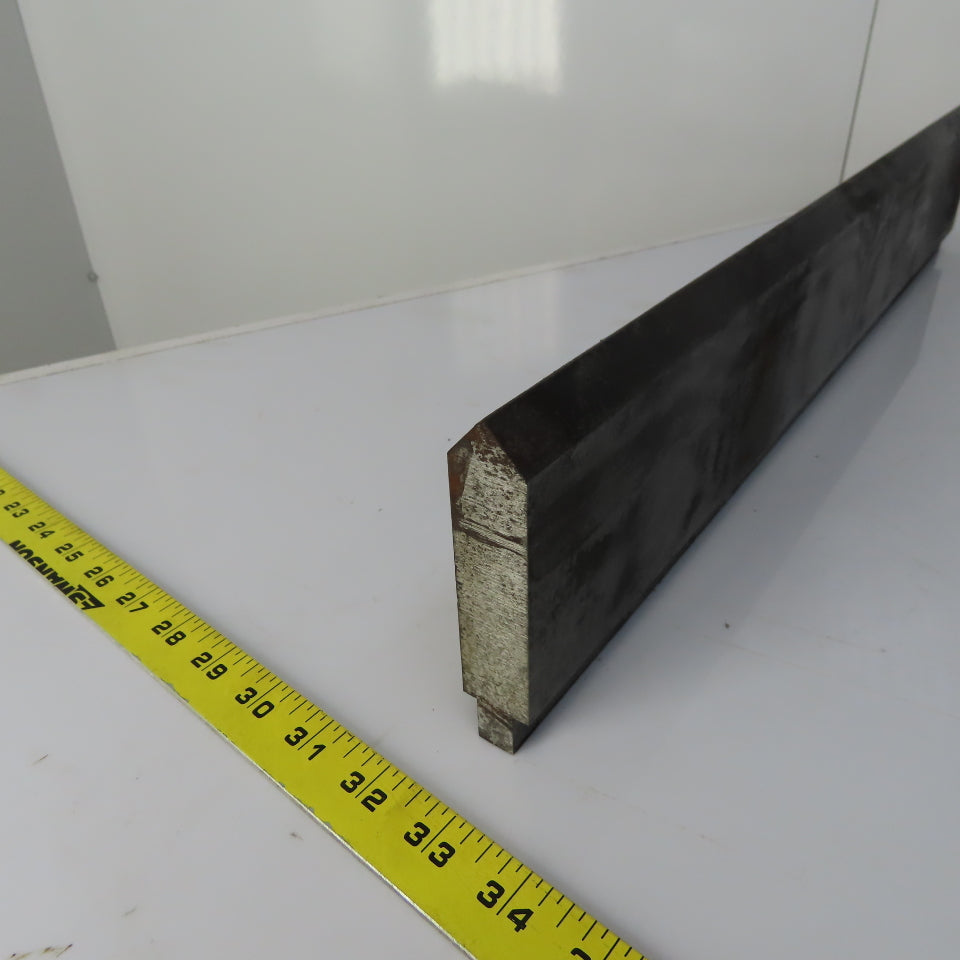 23-7/8" Press Brake 90° Forming Angle Die Block 1/2" Tang 4-1/4"Ht. 7/8" Thick