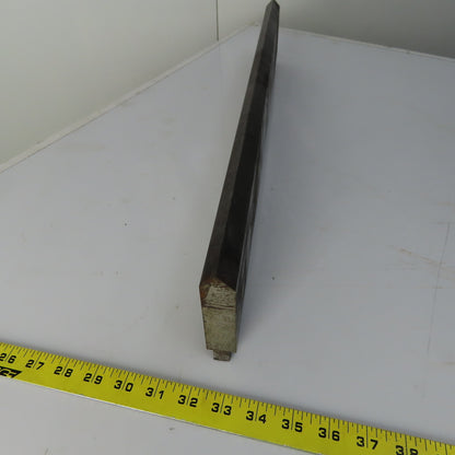 23-7/8" Press Brake 90° Forming Angle Die Block 1/2" Tang 4-1/4"Ht. 7/8" Thick