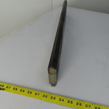 23-7/8" Press Brake 90° Forming Angle Die Block 1/2" Tang 4-1/4"Ht. 7/8" Thick