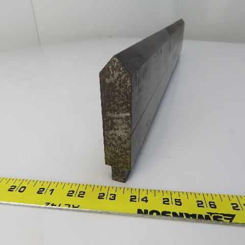 23-7/8" Press Brake 90° Forming Angle Die Block 1/2" Tang 4-1/4"Ht. 7/8" Thick