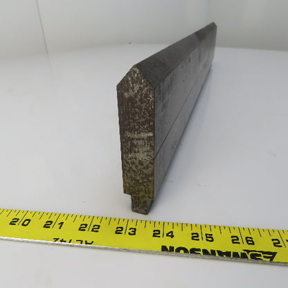 23-7/8" Press Brake 90° Forming Angle Die Block 1/2" Tang 4-1/4"Ht. 7/8" Thick
