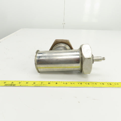 Stainless Steel 2 Way Diverter Valve 3-1/2" Flared Connections