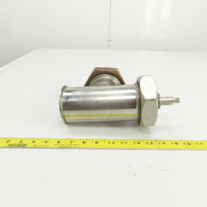 Stainless Steel 2 Way Diverter Valve 3-1/2" Flared Connections