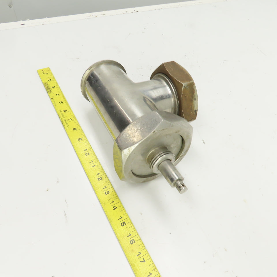 Stainless Steel 2 Way Diverter Valve 3-1/2" Flared Connections