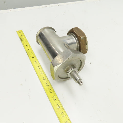 Stainless Steel 2 Way Diverter Valve 3-1/2" Flared Connections
