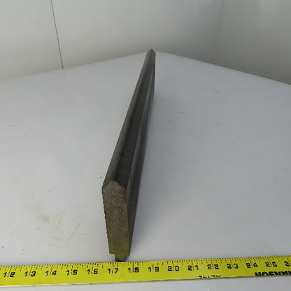 23-1/8" Press Brake 90° Forming  Angle Die Block 1/2" Tang 5-1/2" Ht 1" Thick
