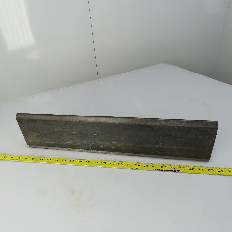 23-1/8" Press Brake 90° Forming  Angle Die Block 1/2" Tang 5-1/2" Ht 1" Thick