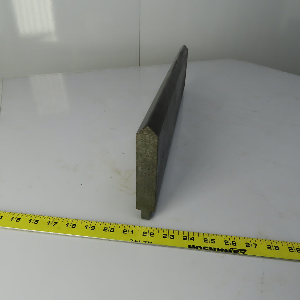 23-1/8" Press Brake 90° Forming  Angle Die Block 1/2" Tang 5-1/2" Ht 1" Thick