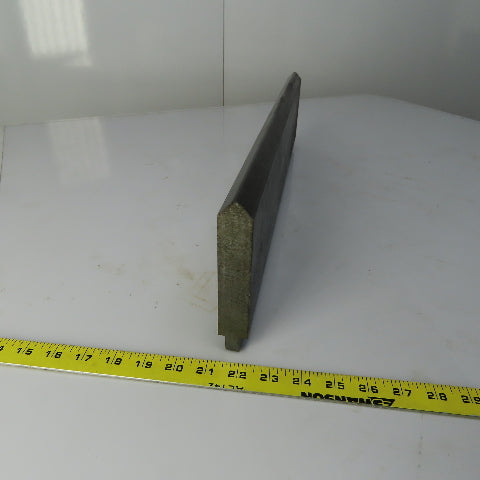 23-1/8" Press Brake 90° Forming  Angle Die Block 1/2" Tang 5-1/2" Ht 1" Thick