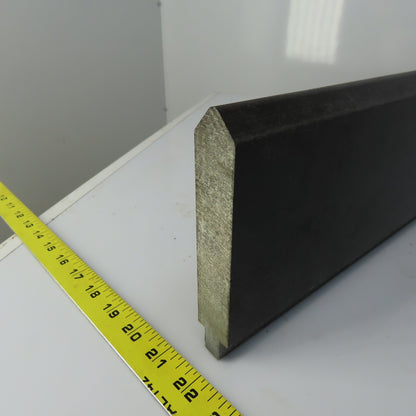 23-1/8" Press Brake 90° Forming  Angle Die Block 1/2" Tang 5-1/2" Ht 1" Thick